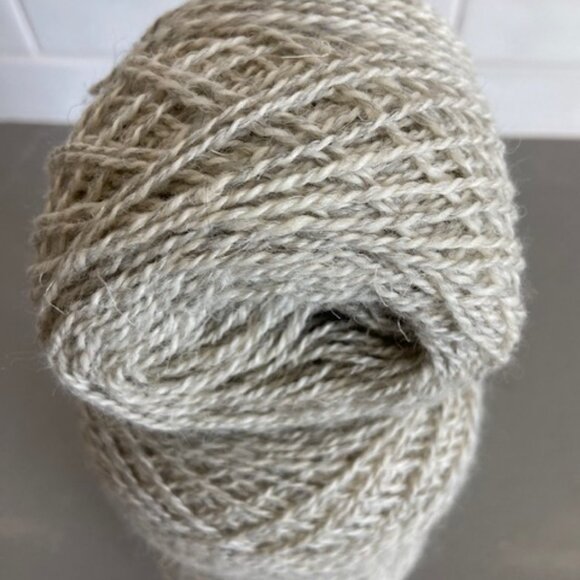 Purl Soho Linen Quill Yarn in "Oatmeal Gray" - Picture 2 of 4